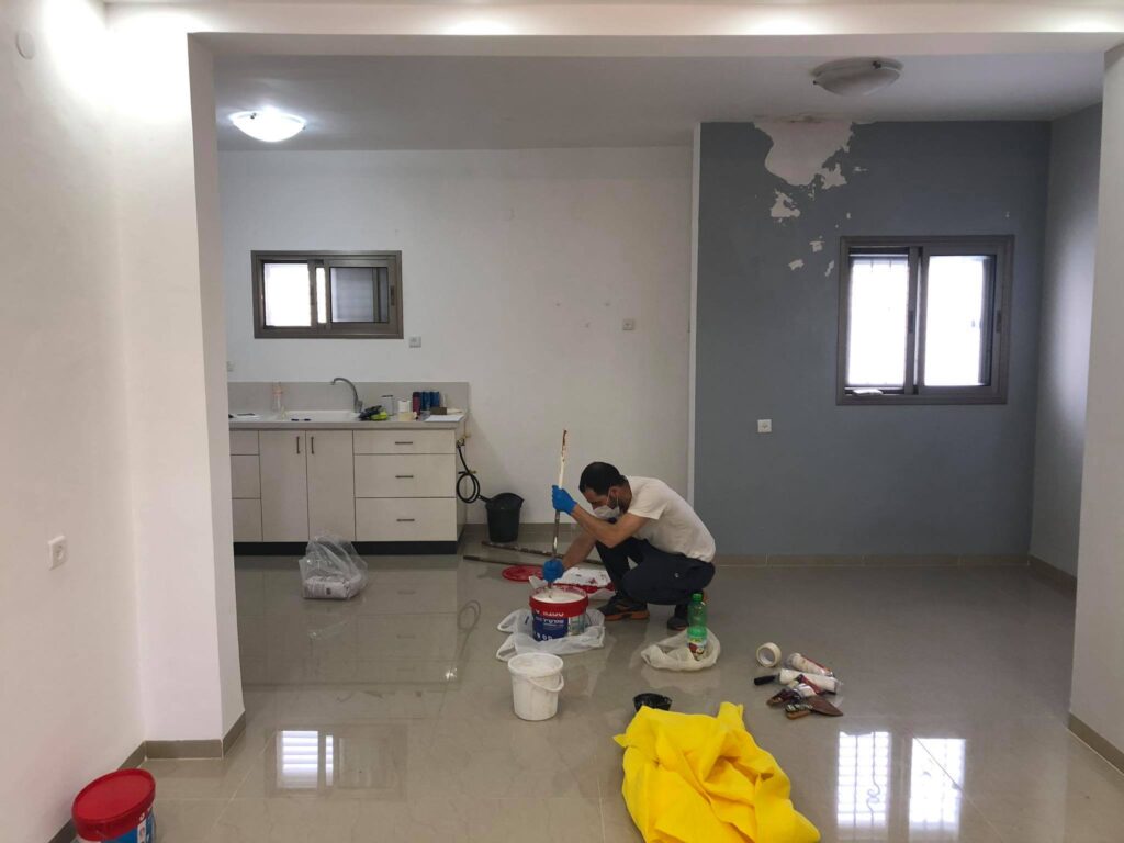צביעת דירה בזמן קורונה וירוס